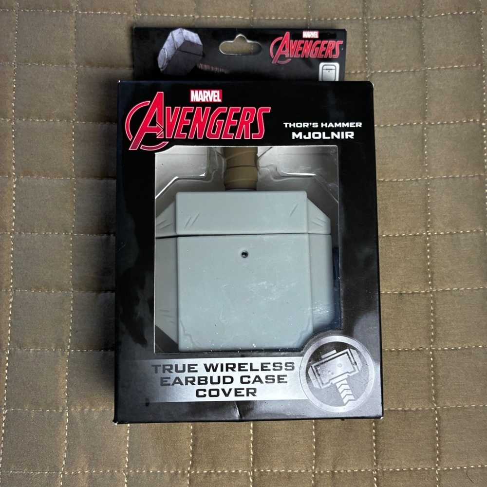 Marvel Avengers Thor Hammer Mjolnir AirPod Case Cover Gen 1/2 CultureFly New Box